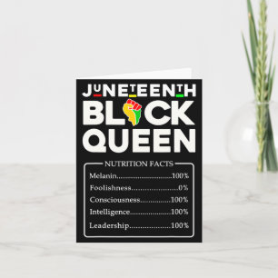 juneteenth black queen melanin mum mother day wome card