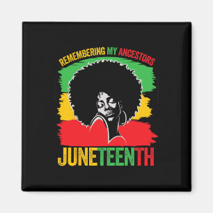 Juneteenth Black Women African American Ancestors Magnet