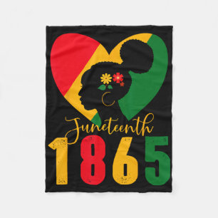 Juneteenth Black Women Remembering My Ancestors 19 Fleece Blanket
