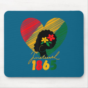 Juneteenth black women remembering my ancestors mouse pad