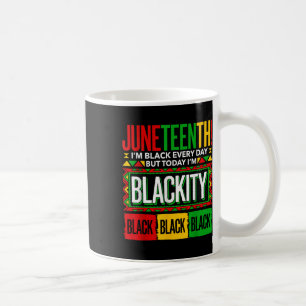 Juneteenth Blackity Black History African Women Gi Coffee Mug