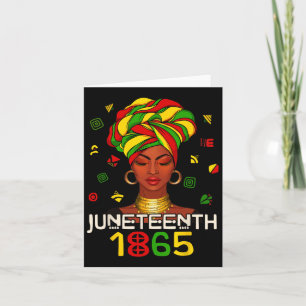 Juneteenth Celebrate African American Freedom Day  Card