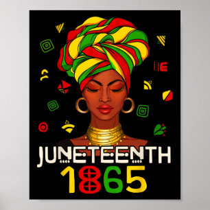 Juneteenth Celebrate African American Freedom Day  Poster