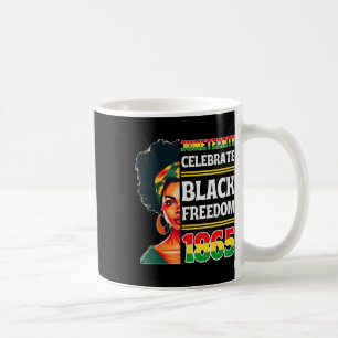 Juneteenth Celebrate Black Freedom 1865 African Ci Coffee Mug