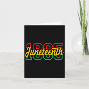 Juneteenth Celebrate Black Freedom 1865 History Mo Card