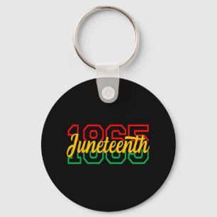 Juneteenth Celebrate Black Freedom 1865 History Mo Key Ring