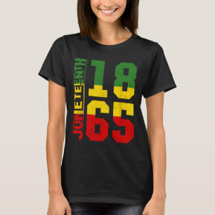 Juneteenth Celebrate Black Freedom 1865 History Mo T-Shirt