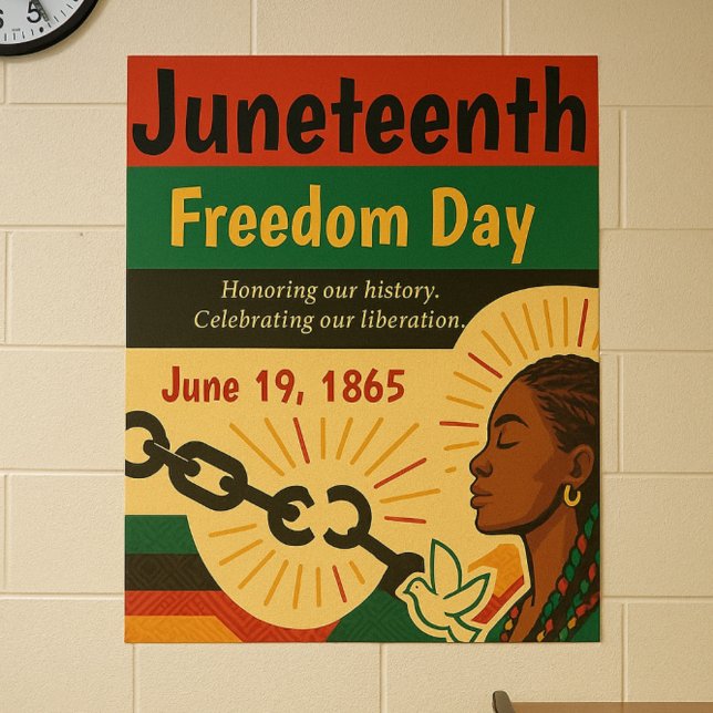 Juneteenth Celebrate Emancipation and Heritage Poster (Creator Uploaded)