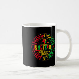Juneteenth Celebrate Freedom 1865 African American Coffee Mug