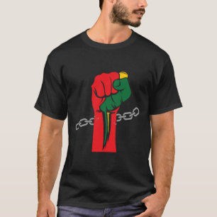 Juneteenth Celebrating 1865 Juneteenth Afro Americ T-Shirt