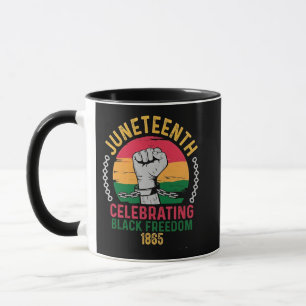 Juneteenth Celebrating Black Freedom 1865 Mug