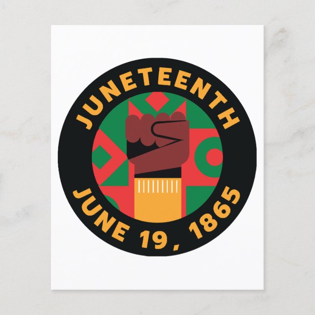 Juneteenth Celebration  Commemorating Freedom and  (Front)