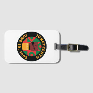Juneteenth Celebration  Commemorating Freedom and  Luggage Tag