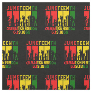 Juneteenth Celebration Freedom 6 19 1865 Hands     Fabric
