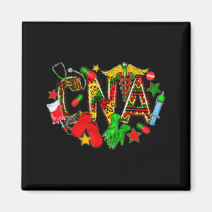 Juneteenth cna nurse black freedom day 1865 scrub magnet