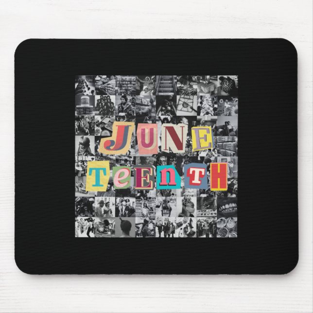 Juneteenth Collage  Mouse Pad (Front)