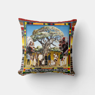 Juneteenth Cushion
