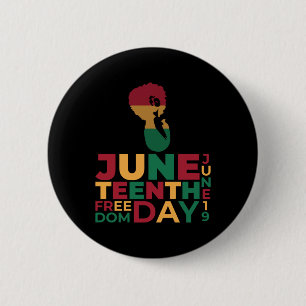 Juneteenth Day Celebrate - Juneteenth Freedom Day 6 Cm Round Badge