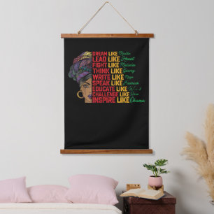 Juneteenth Dream Lead Fight Like Black Freedom Hanging Tapestry