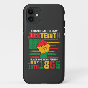 Juneteenth Emancipation Day Black American Freedom iPhone 11 Case