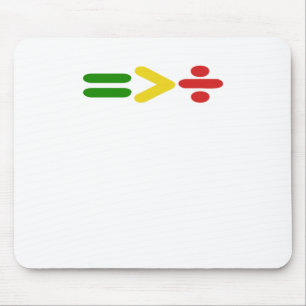 Juneteenth Equality Is Greater Than Division Afro Mouse Pad