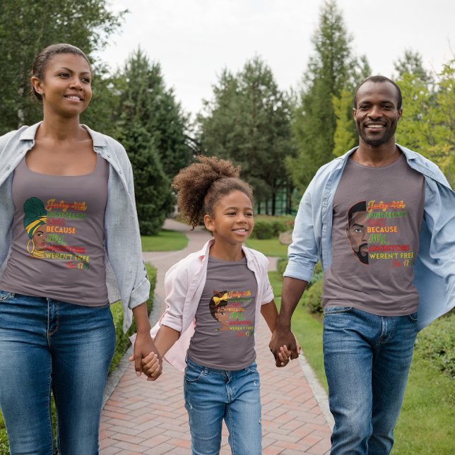 Juneteenth family matching Shirt,Juneteenth shirt, T-Shirt (Creator Uploaded)