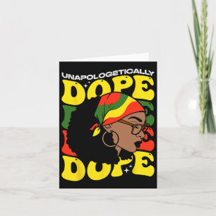 Juneteenth Flag Celebrating Black Freedom Juneteen Card