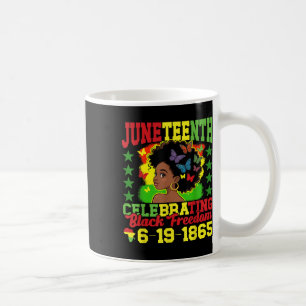 Juneteenth Flag Celebrating Black Freedom Juneteen Coffee Mug