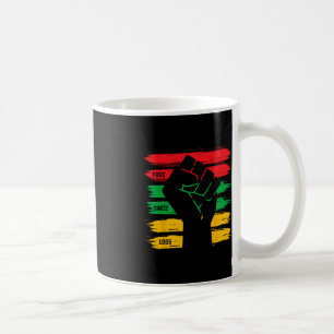Juneteenth Free Since 1865 Black History Freedom F Coffee Mug