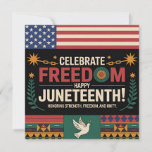 Juneteenth Freedom Card