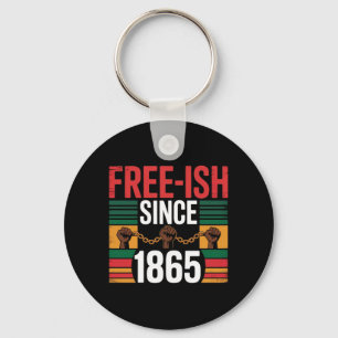 juneteenth freedom day afrocentric art black pri key ring