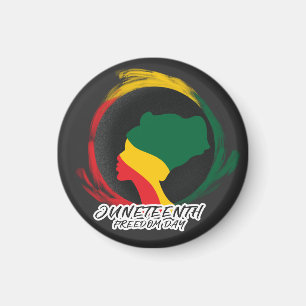 Juneteenth Freedom Day Black History Magnet