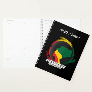 Juneteenth Freedom Day Black History Planner