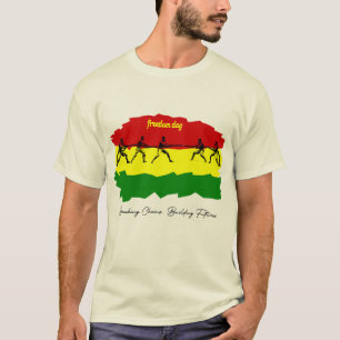 Juneteenth Freedom Day – Breaking Chains, Building T-Shirt