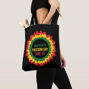 Juneteenth Freedom Liberation June 19th Tote Bag