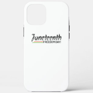 Juneteenth, Freedom of African American. iPhone 12 Pro Max Case
