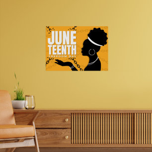 Juneteenth Freedom Poster