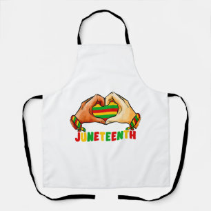 Juneteenth Heart Apron