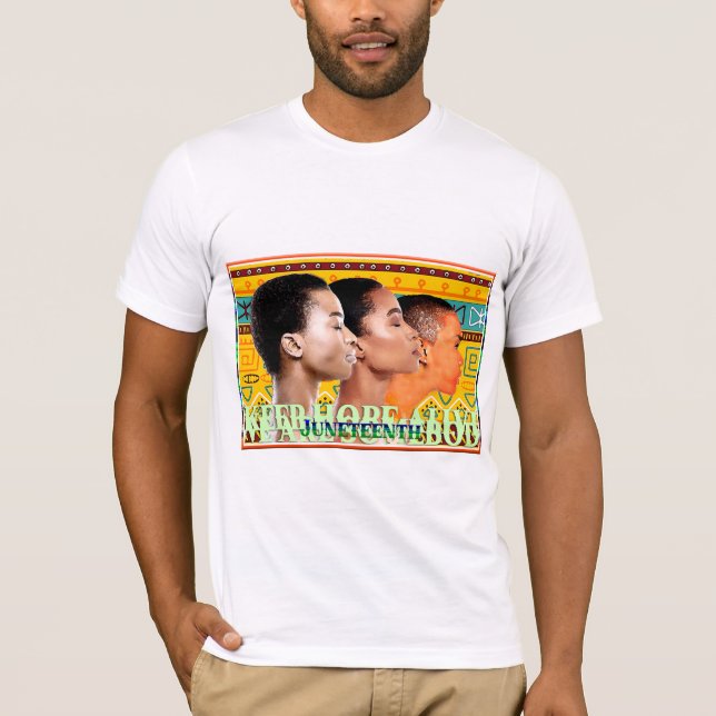 Juneteenth Hope & Heritage  T-Shirt (Front)