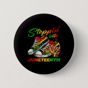 Juneteenth I Am The Storm Black Women Black Histor 6 Cm Round Badge