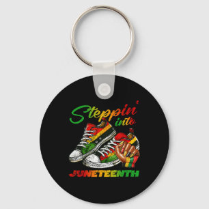 Juneteenth I Am The Storm Black Women Black Histor Key Ring