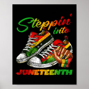Juneteenth I Am The Storm Black Women Black Histor Poster