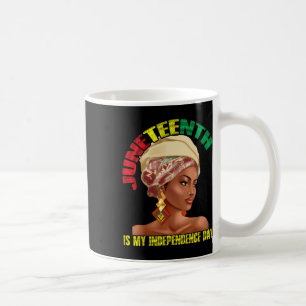 Juneteenth Independence Day African Woman United S Coffee Mug