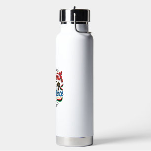 Juneteenth Independence Day Vintage Shirt Design_1 Water Bottle