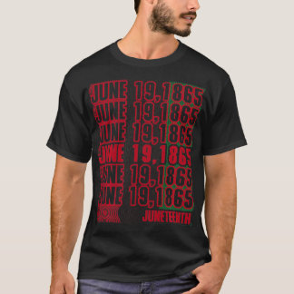 Juneteenth Inspired Juneteenth Quote Related Black T-Shirt