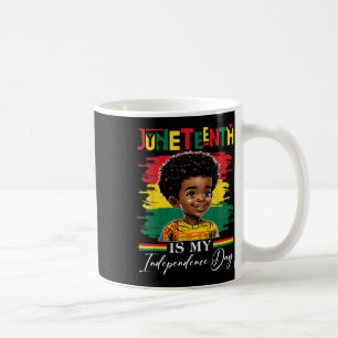 Juneteenth Is My Independence Day 1865 Afro Americ Coffee Mug