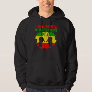 Juneteenth Is My Independence Day African American Hoodie