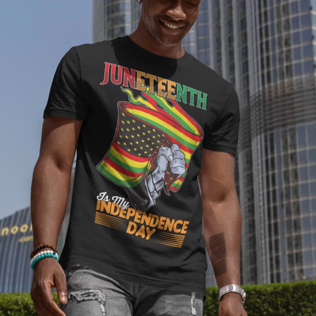 Juneteenth Is My Independence Day Black Freedom T-Shirt (Creator Uploaded)