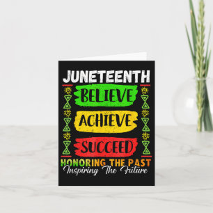 Juneteenth Is My Independence Day Black Pride _1  Card