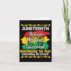 Juneteenth Is My Independence Day Black Pride Card